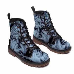 Men Alien Leather Work Boots