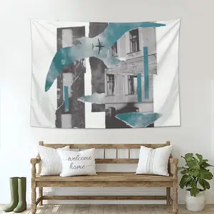 Vacation Wall Tapestry (Multi-Size, Horizontal)