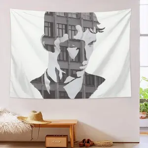 Man Wall Tapestry (Multi-Size, Horizontal)