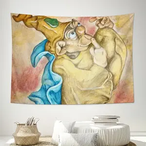 Ssssshhhh Wall Tapestry (Multi-Size, Horizontal)