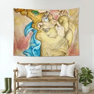 Ssssshhhh Wall Tapestry (Multi-Size, Horizontal)