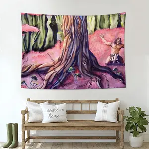 Anguish Wall Tapestry (Multi-Size, Horizontal)