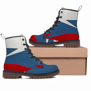 Men Flag 30 Leather Work Boots