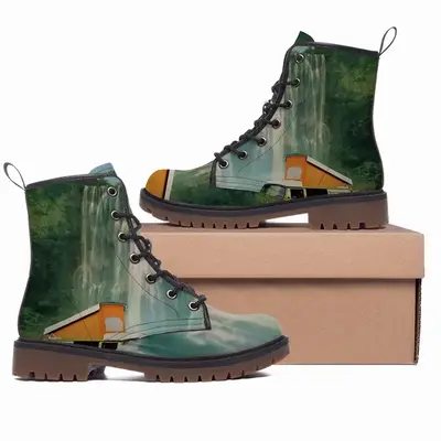 Men Verdant Falls Leather Work Boots