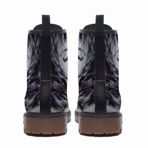 Men Roseanne Barr Leather Work Boots