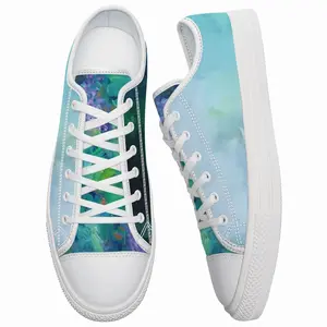 Men Floral Obsession Retro Canvas Shoes