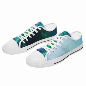 Men Floral Obsession Retro Canvas Shoes