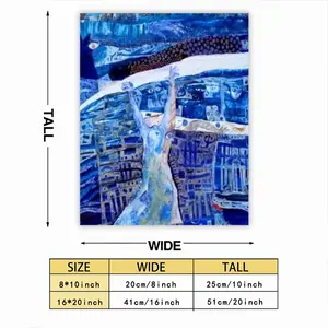 True Blue Self Adhesive Poster (Multi-Size)