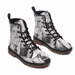 Men Andy Griffith Leather Work Boots