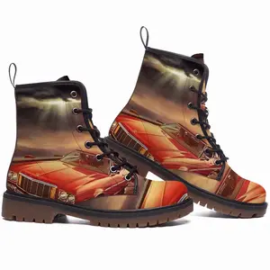 Men Primordial Highway Leather Work Boots