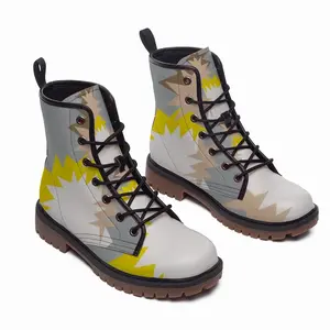 Men Yellow Jacket Leather Work Boots