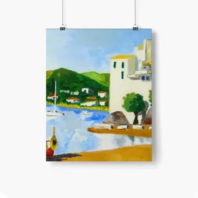 Cadaques (Spain) Self Adhesive Poster (Multi-Size)