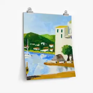 Cadaques (Spain) Self Adhesive Poster (Multi-Size)