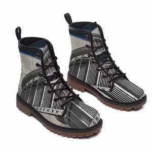 Men Arena Leather Work Boots