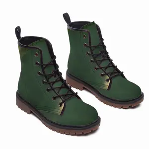 Men Misty Morning Glory Leather Work Boots