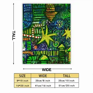 Village Self Adhesive Poster (Multi-Size)