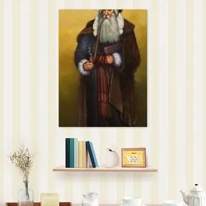 Rabbi From Old Krakow Self Adhesive Poster (Multi-Size)