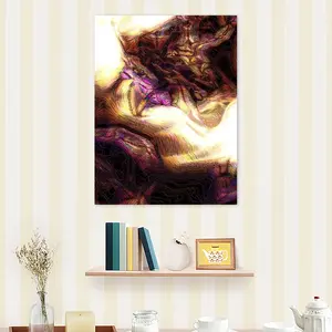 Fire Dragon Self Adhesive Poster (Multi-Size)