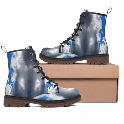 Men Alien Cloud Queen Leather Work Boots