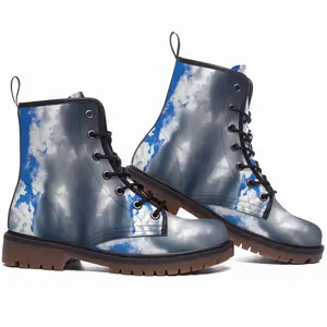 Men Alien Cloud Queen Leather Work Boots