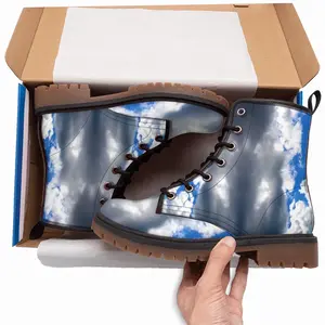 Men Alien Cloud Queen Leather Work Boots