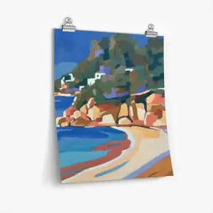 The Billionaires Cove In Cap Dantibes Self Adhesive Poster (Multi-Size)