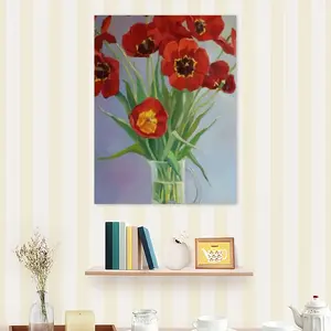 Tulips Self Adhesive Poster (Multi-Size)