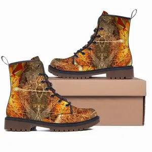 Men Native Desert Dweller Leather Work Boots