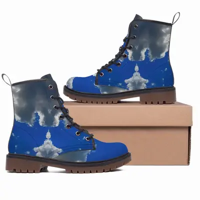 Men Ram In The Clouds Leather Work Boots