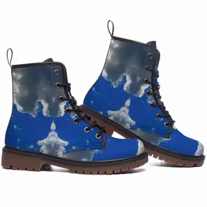 Men Ram In The Clouds Leather Work Boots