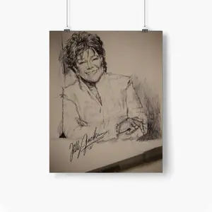 Shirley Caesar Self Adhesive Poster (Multi-Size)