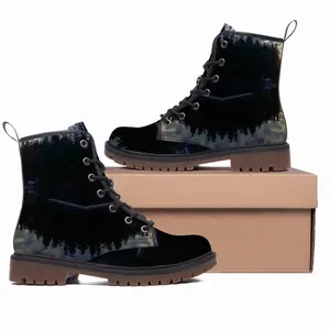 Men Parallel Sunsets Leather Work Boots