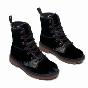 Men Parallel Sunsets Leather Work Boots