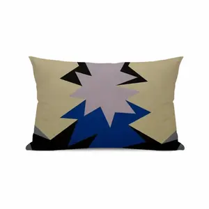 Blue Scarf Polyester Pillow (Rectangle, Multi-Size)