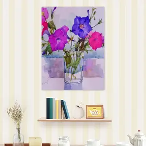 Petunias Self Adhesive Poster (Multi-Size)