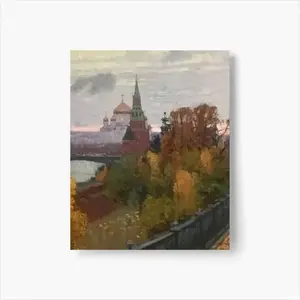 Autumn In The Kremlin Self Adhesive Poster (Multi-Size)