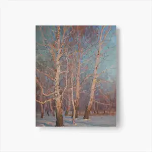 Frosty Evening Self Adhesive Poster (Multi-Size)