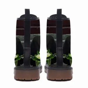 Men Lviv Flower Saleswoman Leather Work Boots