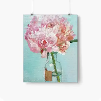 Last Peony Self Adhesive Poster (Multi-Size)