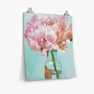 Last Peony Self Adhesive Poster (Multi-Size)