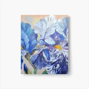 Irises Self Adhesive Poster (Multi-Size)