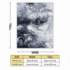 Charcoal Sky Self Adhesive Poster (Multi-Size)