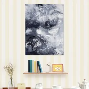 Charcoal Sky Self Adhesive Poster (Multi-Size)