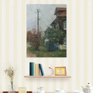 Autumn In Krasnoe On The Volga Self Adhesive Poster (Multi-Size)