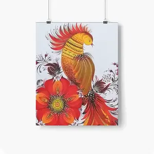 Firebird Self Adhesive Poster (Multi-Size)