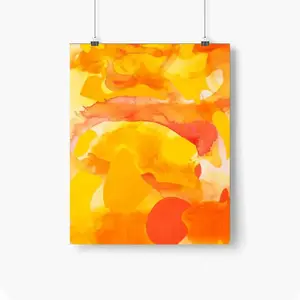 Mango Sorbet Self Adhesive Poster (Multi-Size)