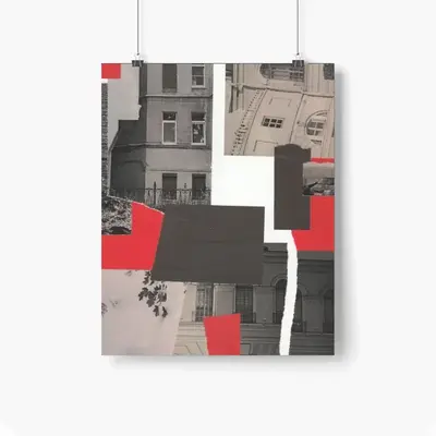 Alley Self Adhesive Poster (Multi-Size)