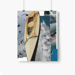 Kayak Self Adhesive Poster (Multi-Size)