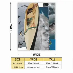 Kayak Self Adhesive Poster (Multi-Size)