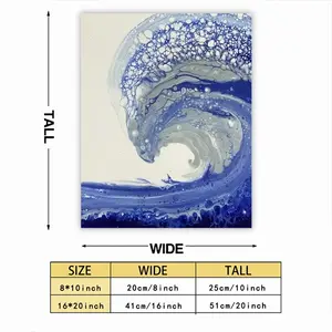 Tsunami Self Adhesive Poster (Multi-Size)